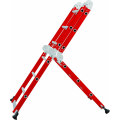 industrial colorful steel multifunction stepladder